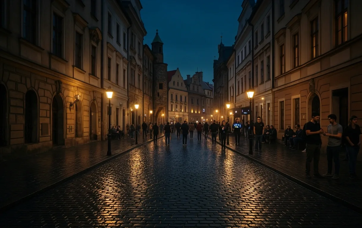 Kraków Nocą