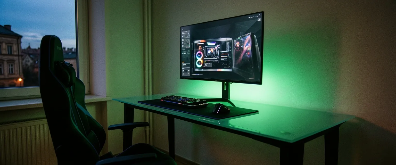 Gaming hub atmosphere